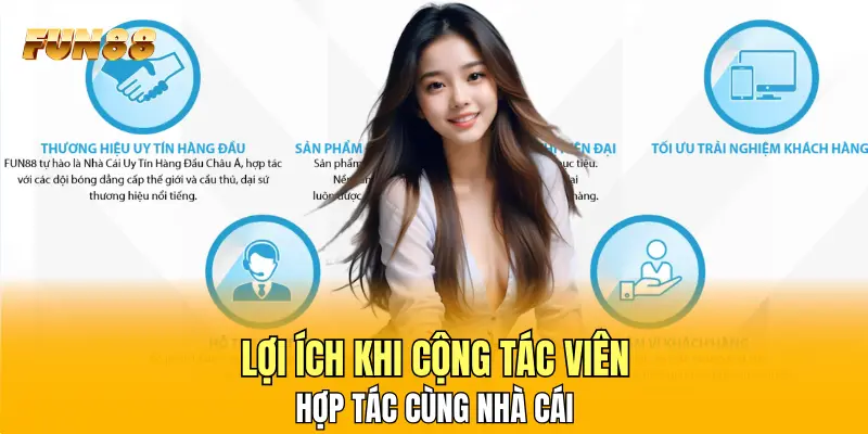 Lợi ích khi cộng tác viên hợp tác cùng nhà cái