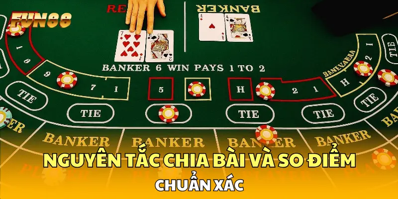 Nguyên tắc chia bài và so điểm chuẩn xác